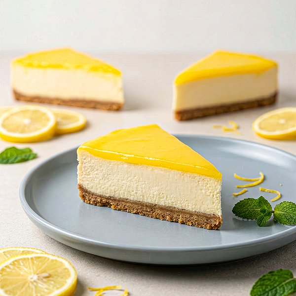 Gâteau au fromage et au citron
